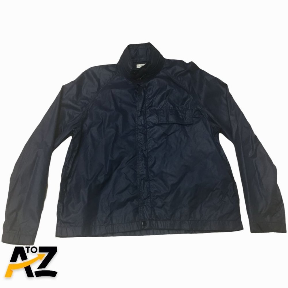 Men's Ron Chereskin Blue Windbreaker Size M Medium